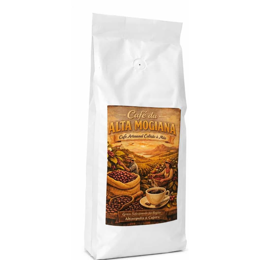 Café Em Grãos Especial 88 pontos 1 kg Alta Mogiana
