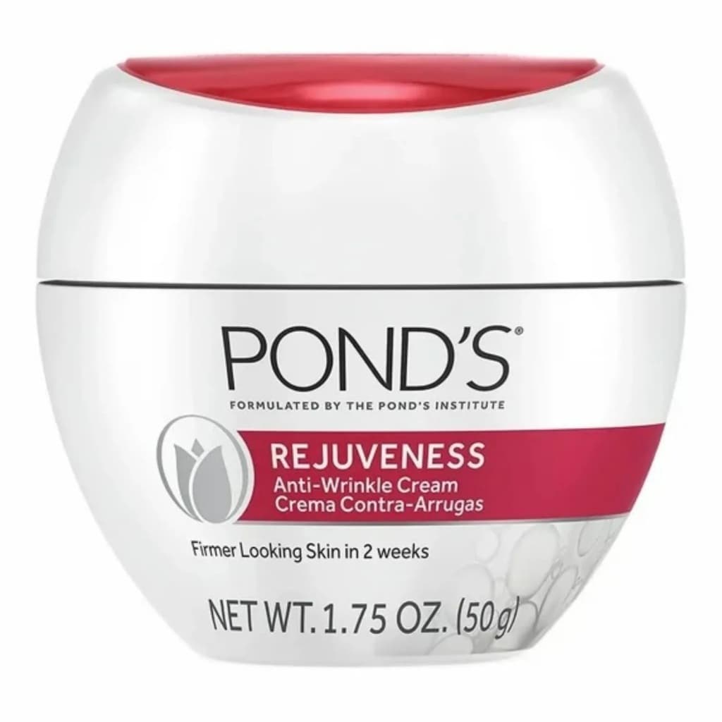 Creme Facial Rejuvenescedor POND'S, Hidratante Anti-Idade com Colágeno, AHAs e Vitamina E – 50 g
