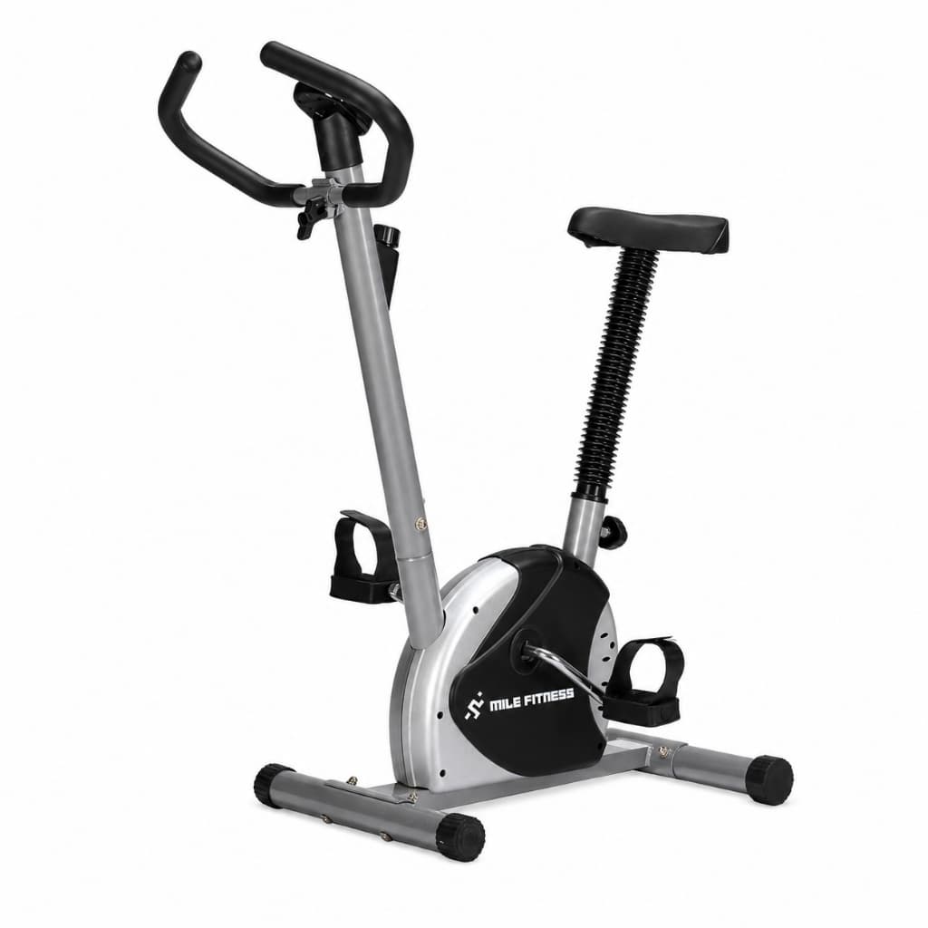 Bicicleta Ergometrica Mile Fitness Com Monitor de Velocidade e Calorias Integrado