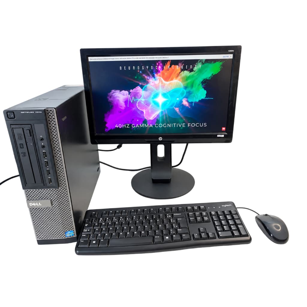 Computador Dell Op 7010 I5-3ª + Monitor HP 20' - Completo