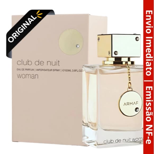 Perfume Feminino Armaf Club de Nuit Woman EDP 105ml Arabe Importado Marcante Eud Parfume Luxo Original