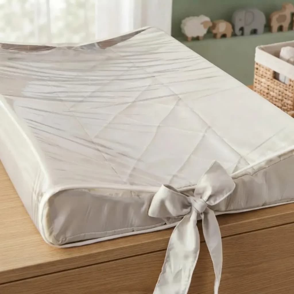 Trocador De Comoda Impermeavel Recém Nascido Anatomico Para Bebe Com Abas Altas - Varias Cores