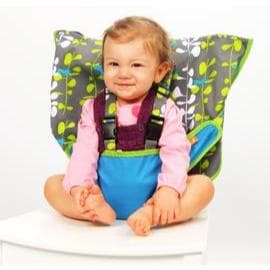 Assento de Alimentação Portátil MLS – BLUE FISH  - Transforme qualquer cadeira em cadeira de bebê