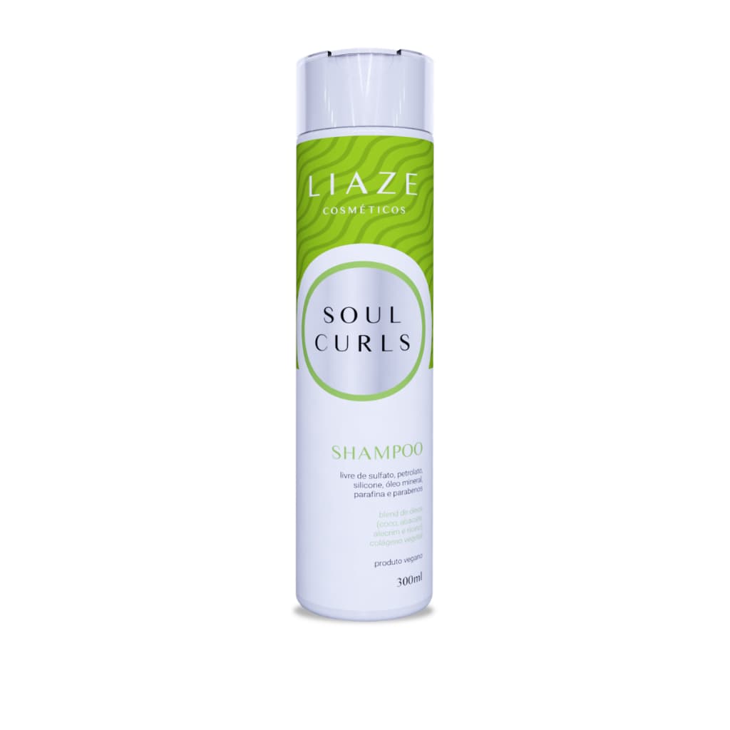 Shampoo Cachos Soul Curls 300ml Hidratação Profunda Definição Anti Frizz Brilho Natural