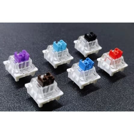 Switchs universais REDRAGON para Teclado Mecânicos, qualquer cor (exceto purple) e removedor key cap. 10unds