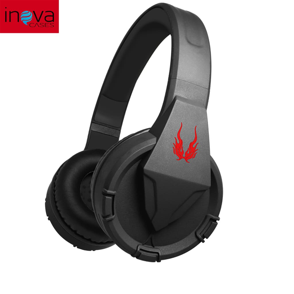 INOVA fone de ouvido bluetooth sem fio Headset Gamer Microfone P2 3.5mm TF Universal KV-6709