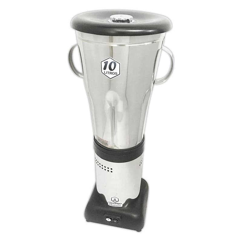 Liquidificador Industrial Profissional Triturador Aço Inox 10 Litros Açai Potente JL Colombo