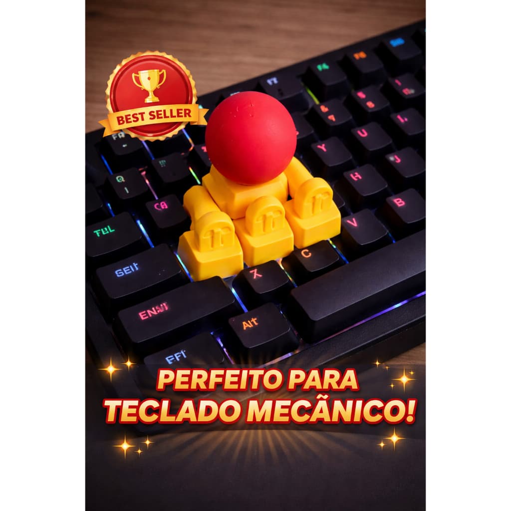 Joystick para Teclado Mecânico Gamer WASD ou Setas  Controle Direcional Setup Gamer