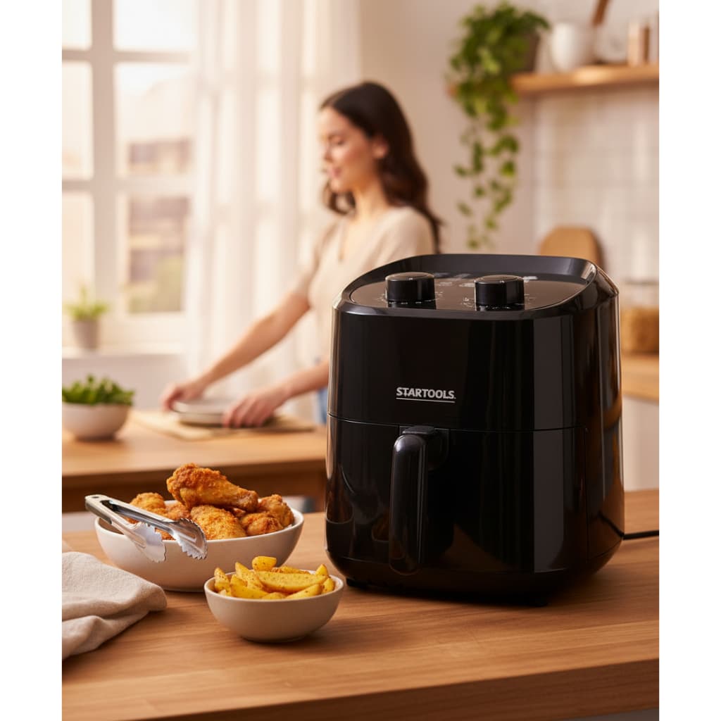 Dia Das Mães Air Fryer Fritadeira Eletrica Capacidade 34 Litros 1200w Cozinha Saudavel Sem Oleos