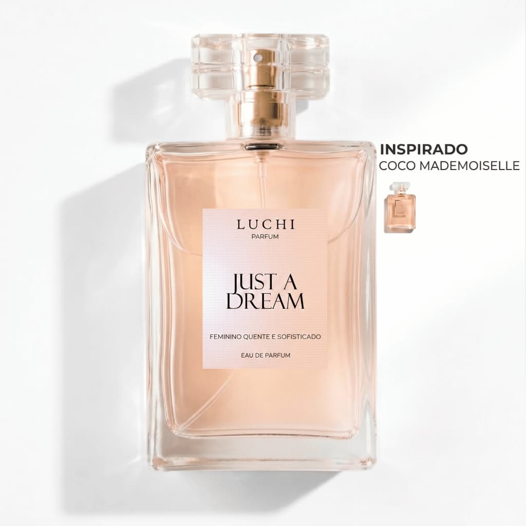 Perfume Feminino Just a Dream Luchi Parfum (Aroma importado)  - Alta fixação