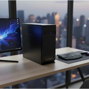 Computador Desktop SSD NVME 238GB,  8 GB RAM, Intel I3 3ª ger. WIN 11 + OFFICE 2024