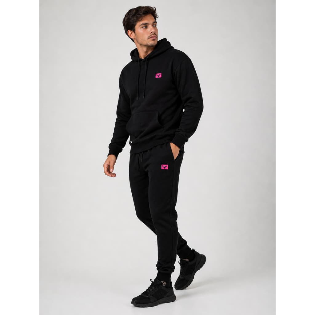 Conjunto Moletom Masculino Kit Blusa + Calça Cordão - Moletom