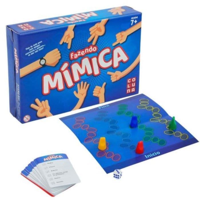 Jogo de Tabuleiro Fazendo Mímica | Diversão em Grupo para Família e Amigos