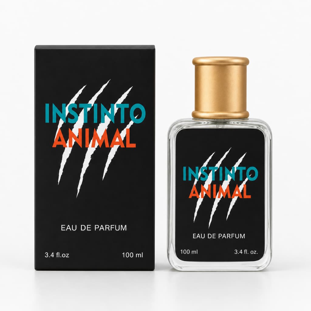 Perfume Masculino Instinto Animal 100ml - Beleza Que Só