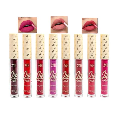 Batom Líquido Lip Matte Febella Longa Duração