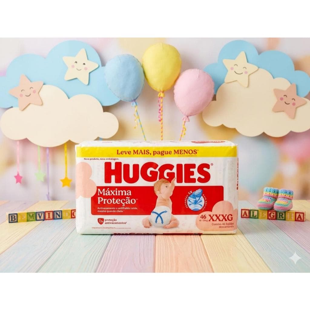 Fralda Huggies Supreme Care XXXG 46 Un