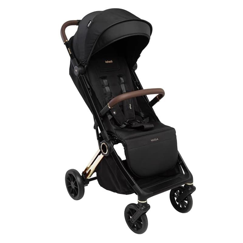 Carrinho Nivola de Bebê Preto Solar - Infantil