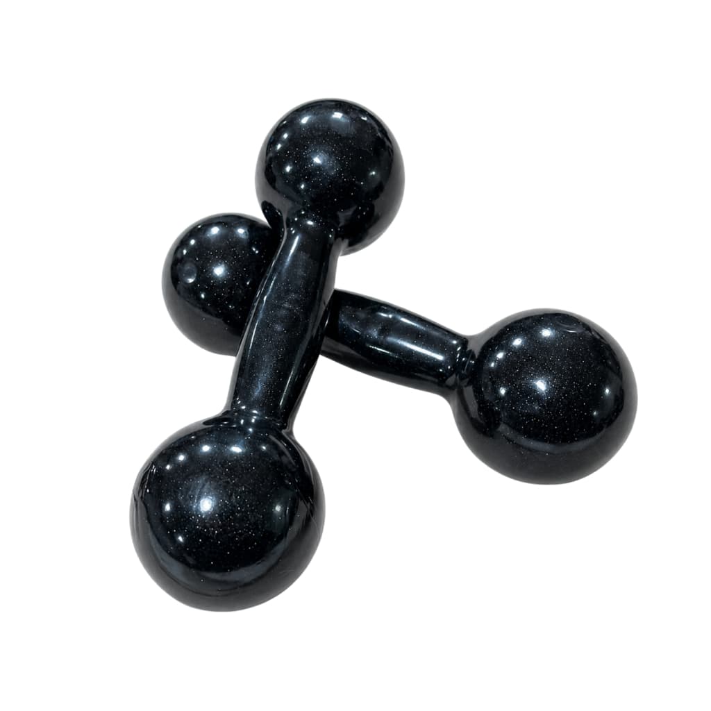 Par Halter Emborrachado 6 a 10 Kg Fortalecimento Muscular Academia Musculação Força Durabilidade