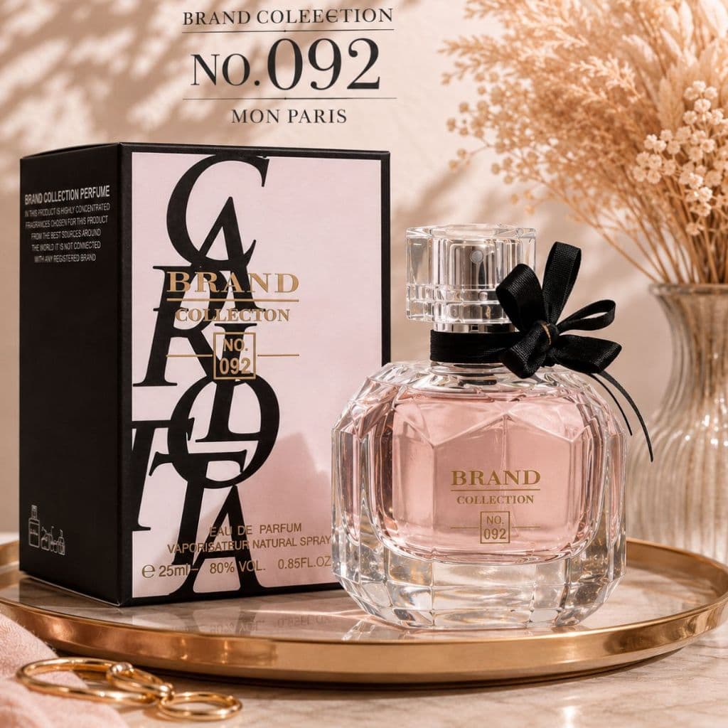 Perfume Feminino Mon Paris Brand Collection Nº092 Importado 25ml Alta Fixação