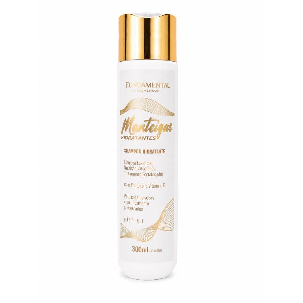 SHAMPOO HIDRATANTE, KIT MANTEIGA 300ML