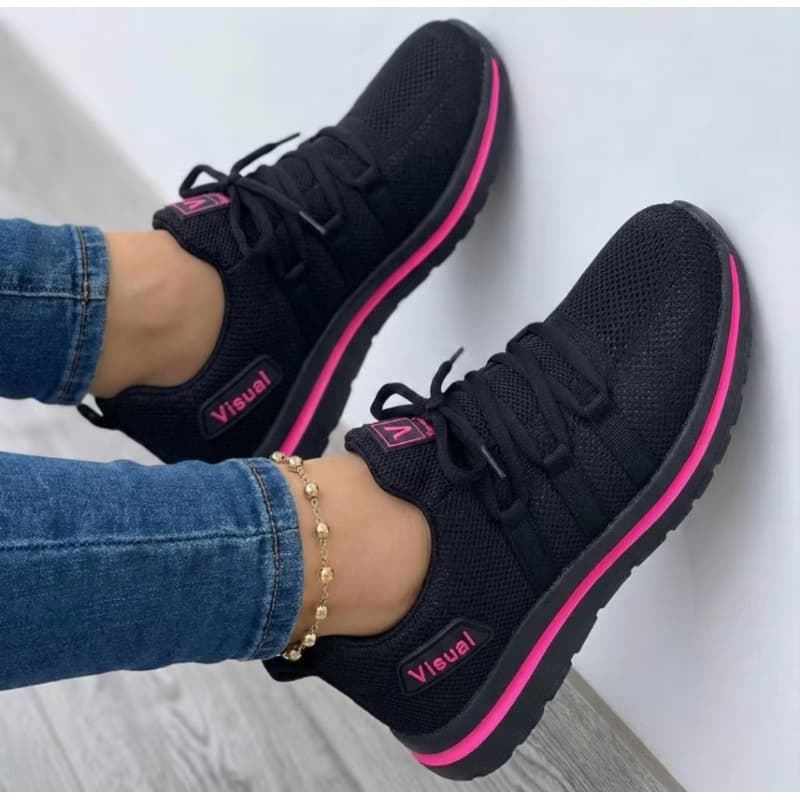 Tênis Feminino Casual Confortável Leve Dia a Diatênis feminino, tênis casual,confortável,tênis leve,caminhada,esportivo