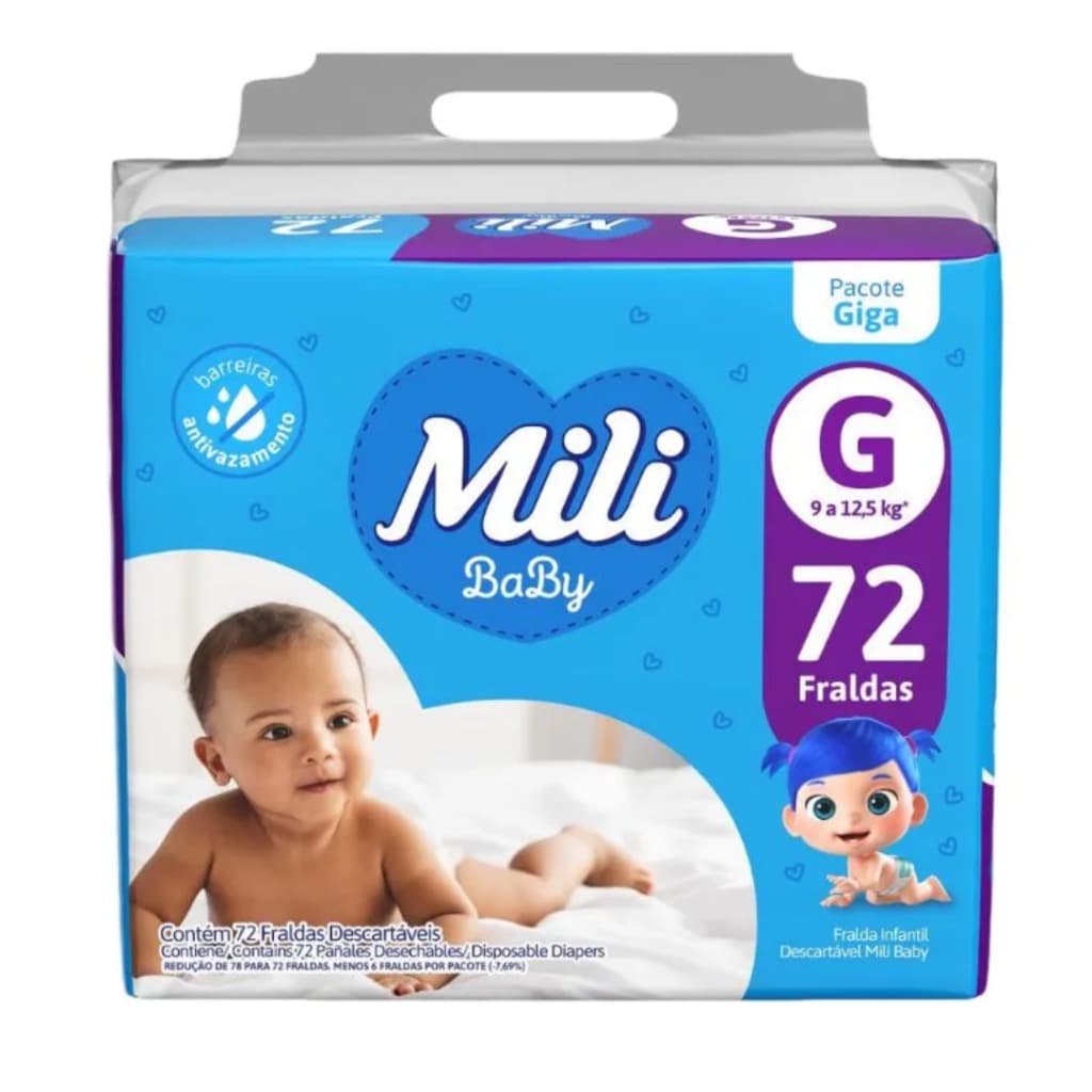 Fralda Mili Baby - Giga G