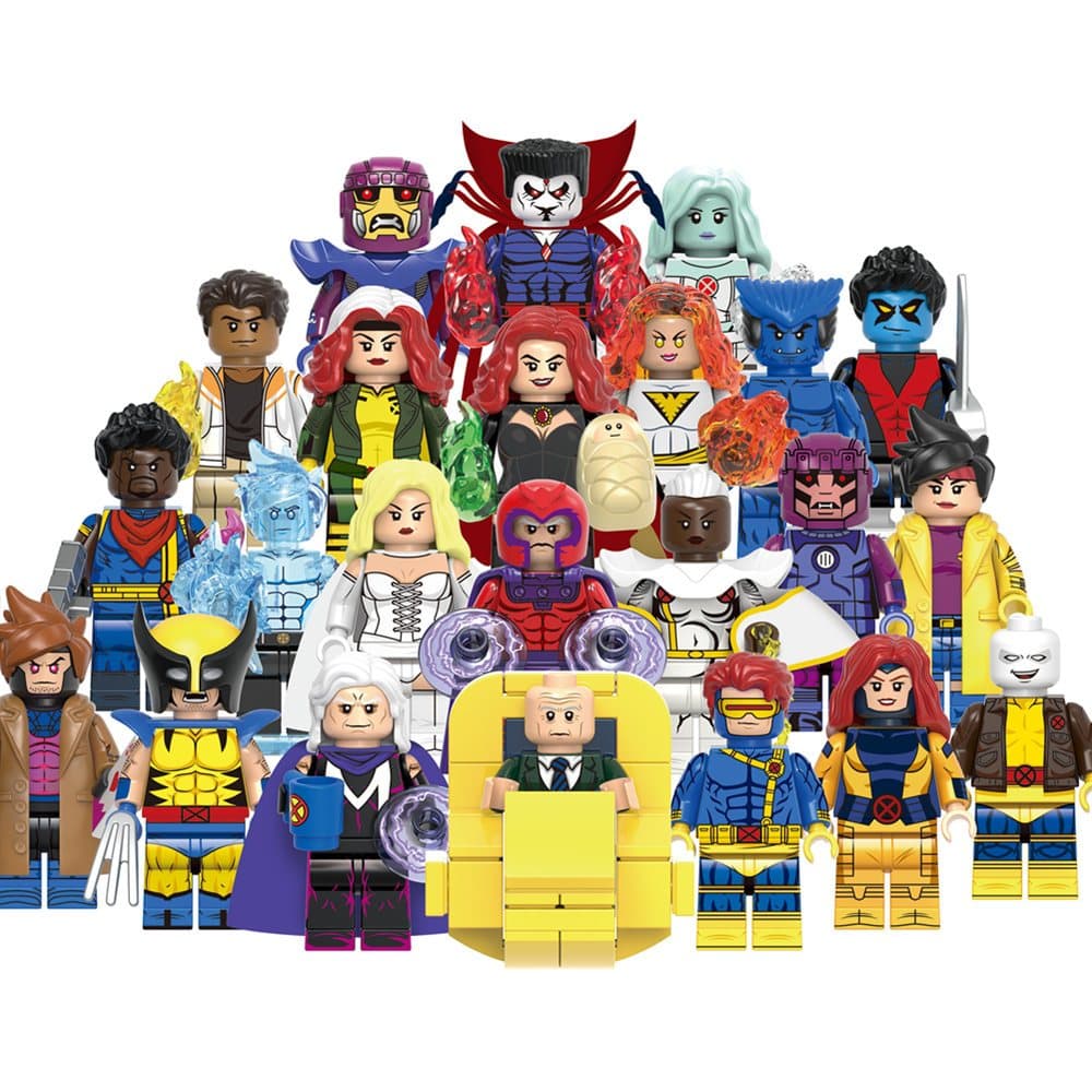 Lego Minifiguras Marvel X-Men G0166 Blocos de Montar (Unidade) - Pronta Entrega