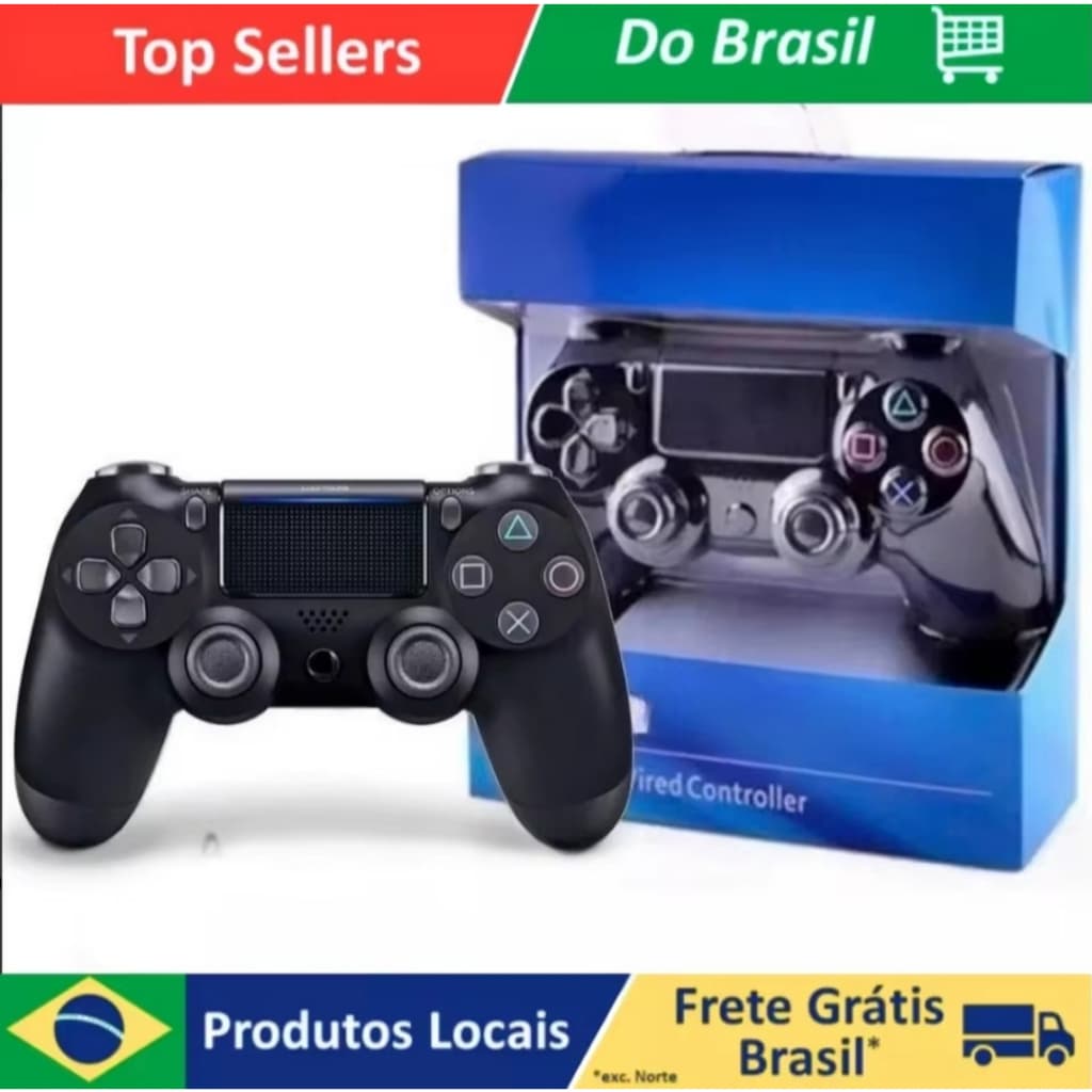 Controle Joystick para Video Game Sem Fio Wireless
