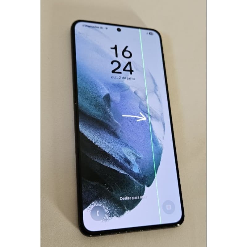 Samsung Galaxy S21 + Plus 128GB Original Usado (COM LINHA VERTICAL)