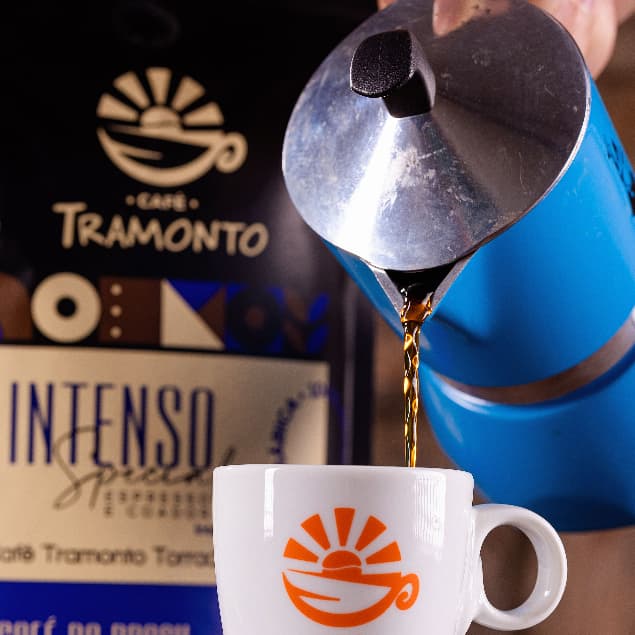 Café Intenso Tramonto 500g em Grãos Forte Especial Arábica Premium