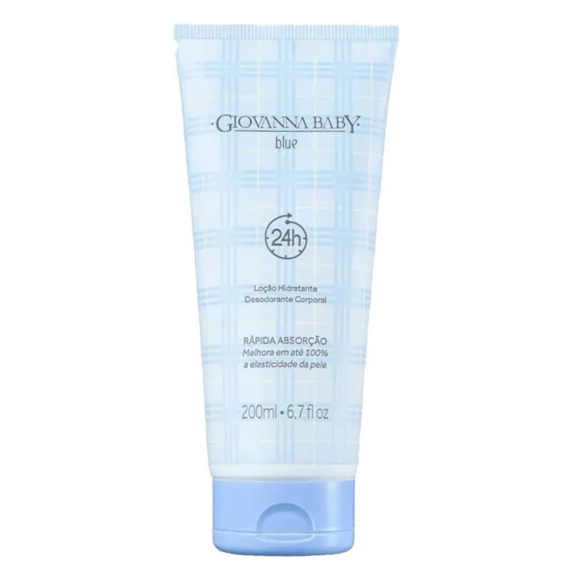Loção Hidratante Corporal Giovanna Baby 200ml com Ação Antisséptica