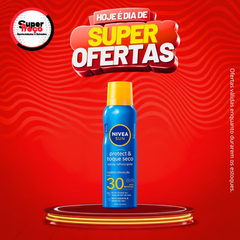 Protetor Solar Spray Protect & Toque Seco FPS 30 200ml