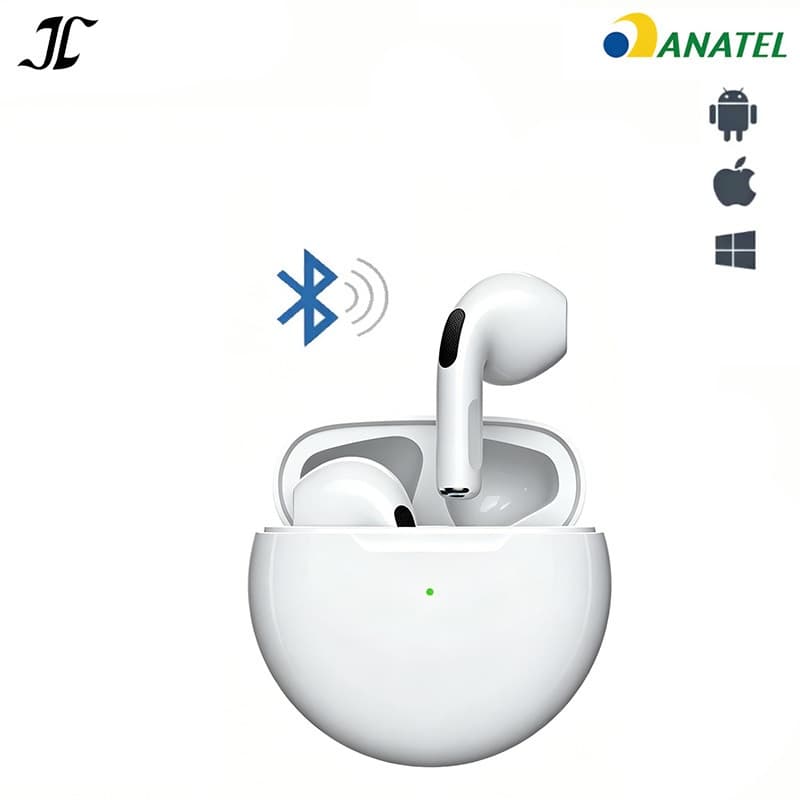 Fone De Ouvido Airs Pro Estéreo Bluetooth Sem Fio 5.3 Bluetooth D23