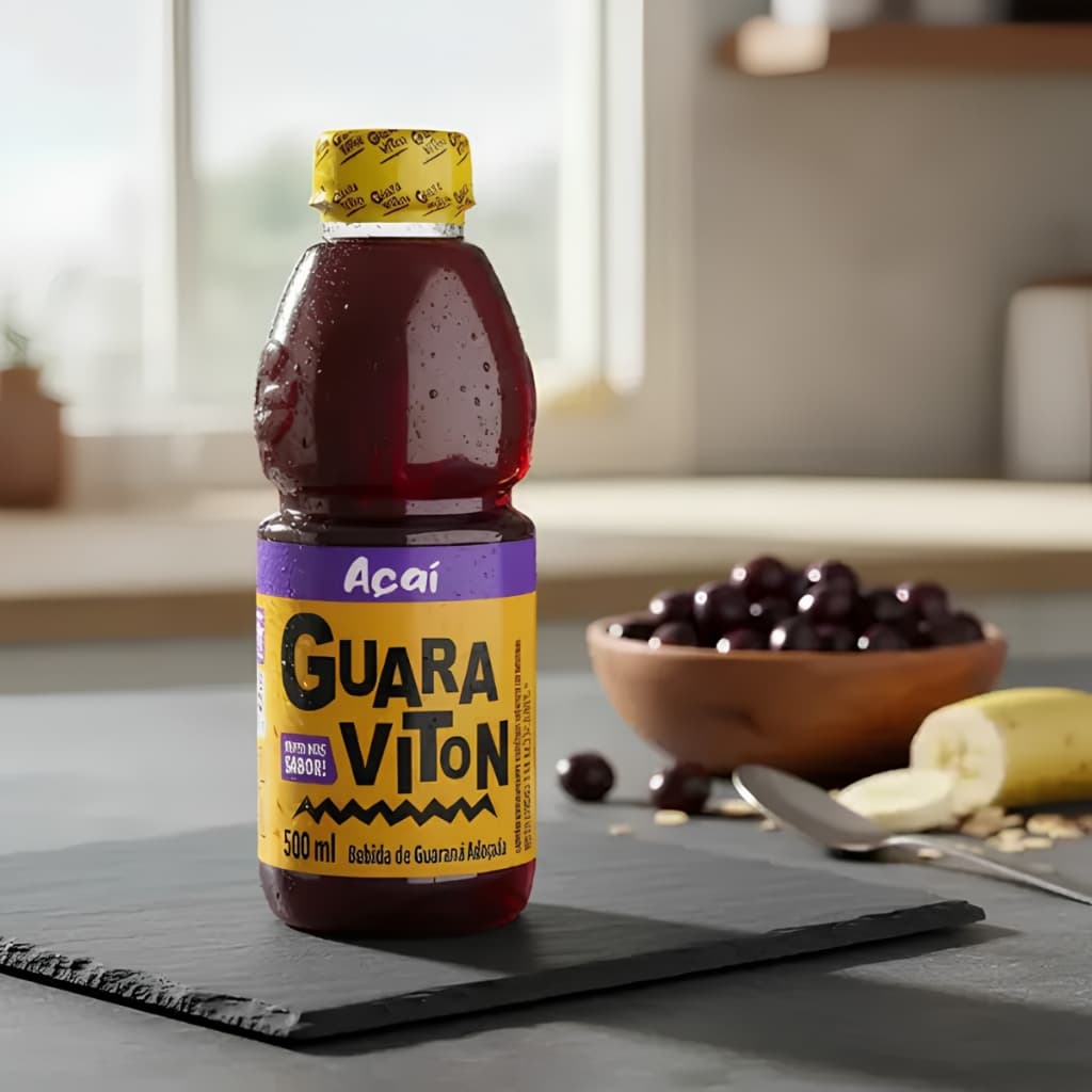 Bebida Guaraviton Açai 500ml Guaraná