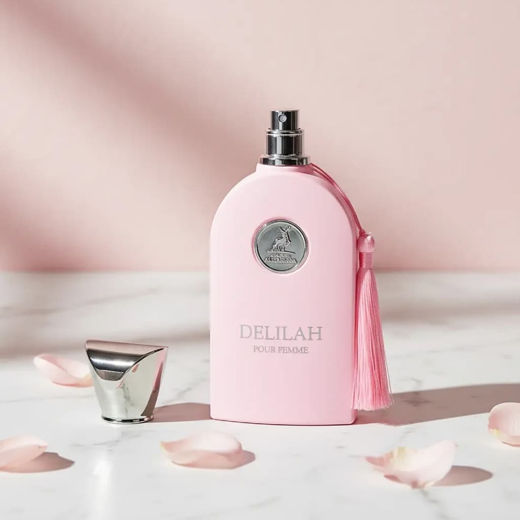 Perfume Árabe Delilah Pour Femme Feminino 100ml EDP Original Importado Longa Duração