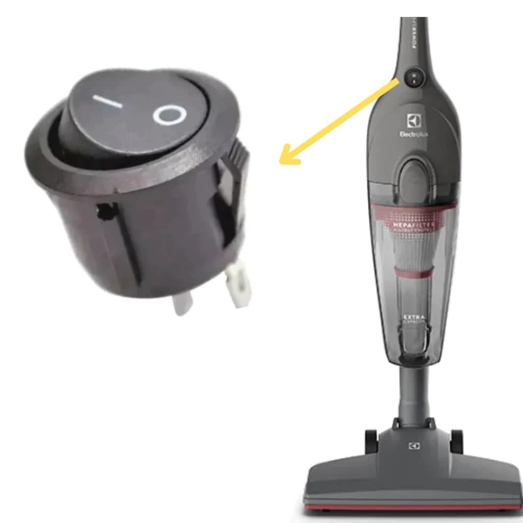 Botão Interruptor Chave Liga Desliga Aspirador de Pó Electrolux Power Speed STK15