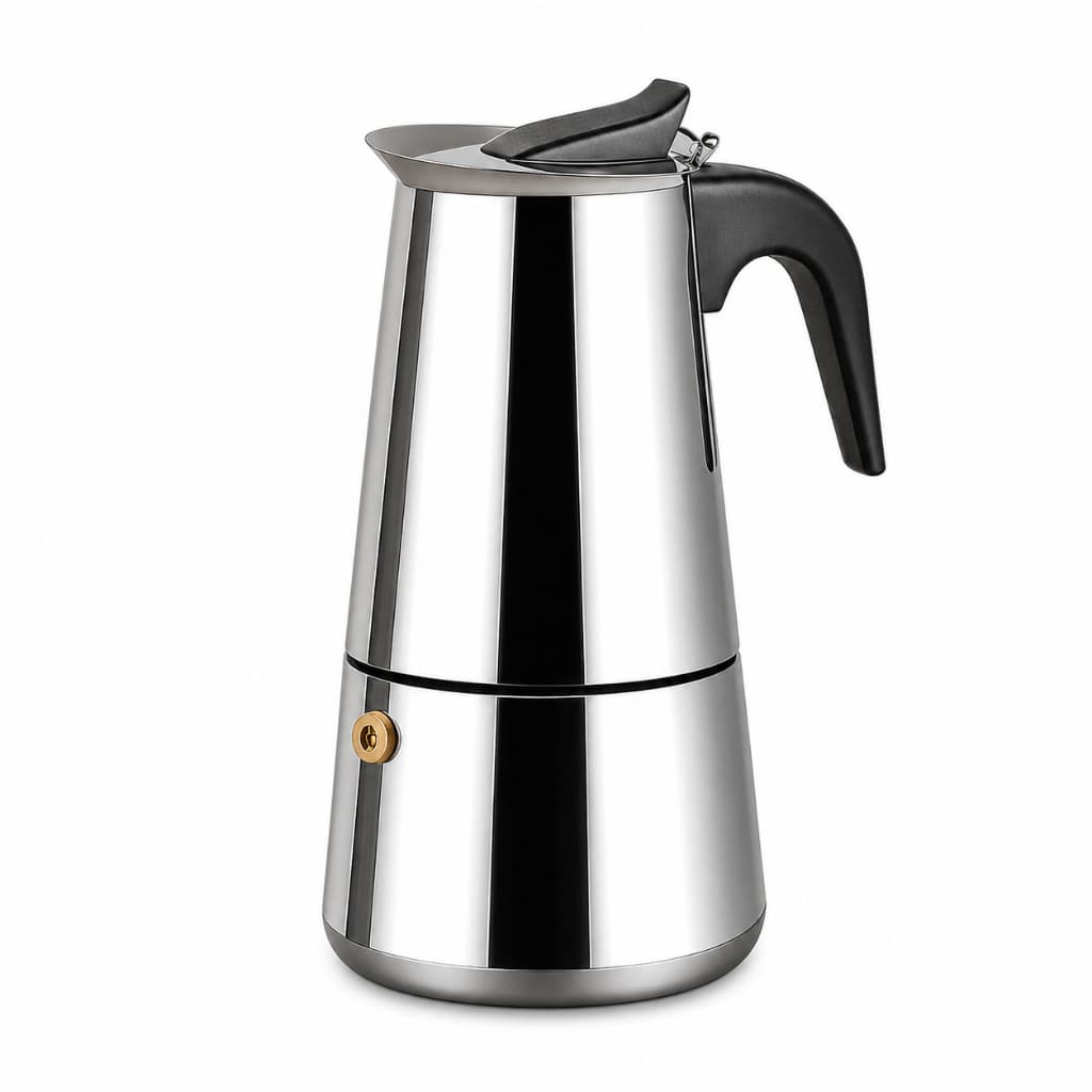 Cafeteiras Italiana Capacidade 4,6,9 Xicaras Aço Inoxidável Inox Café Expresso