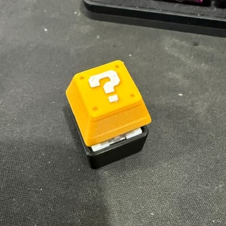 Keycap Tecla Teclado Mecânico Decorativo Mario Duvida