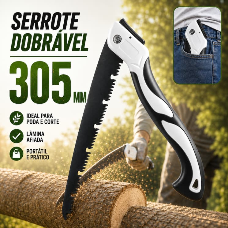 Novo Serra Dobrável Profissional 305MM Serra de Poda Portátil Adequada Para Jardinagem Camping E Poda De Árvores