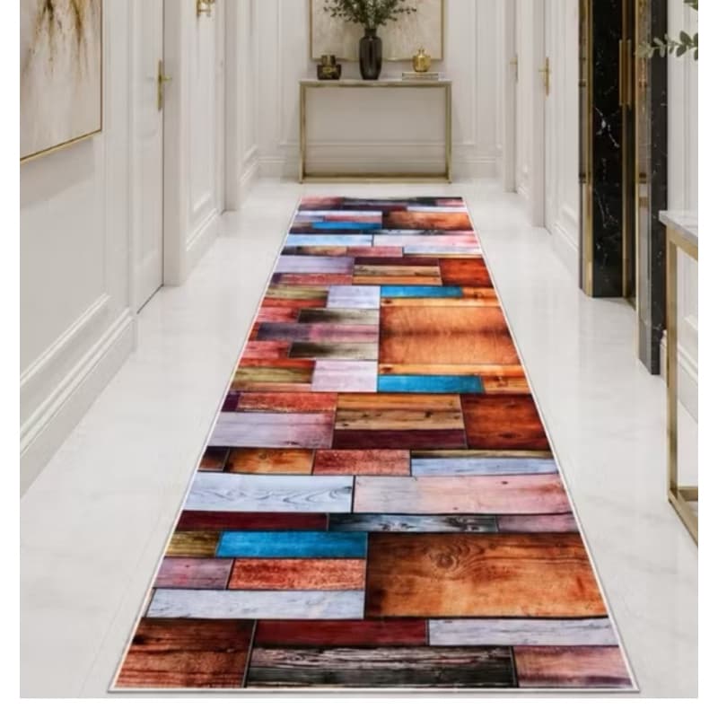 ✨Tapete Passadeira Belga Antiderrapante(1,50x0,50)🏡Para sala e quarto💖Macio, elegante e confortável!