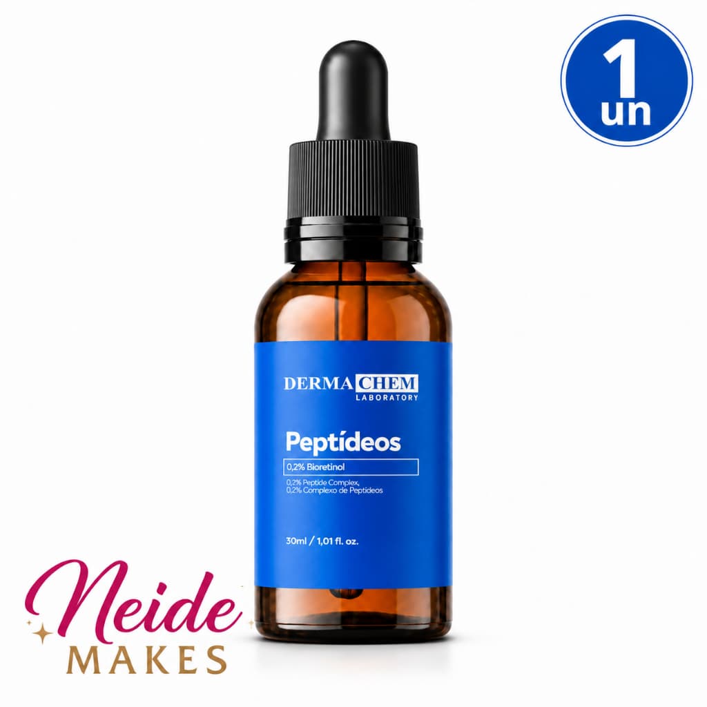 Sérum Peptídeos Efeito Lifiting Clareador Olheiras Anti Idade 30ml Dermachem 30 Ml