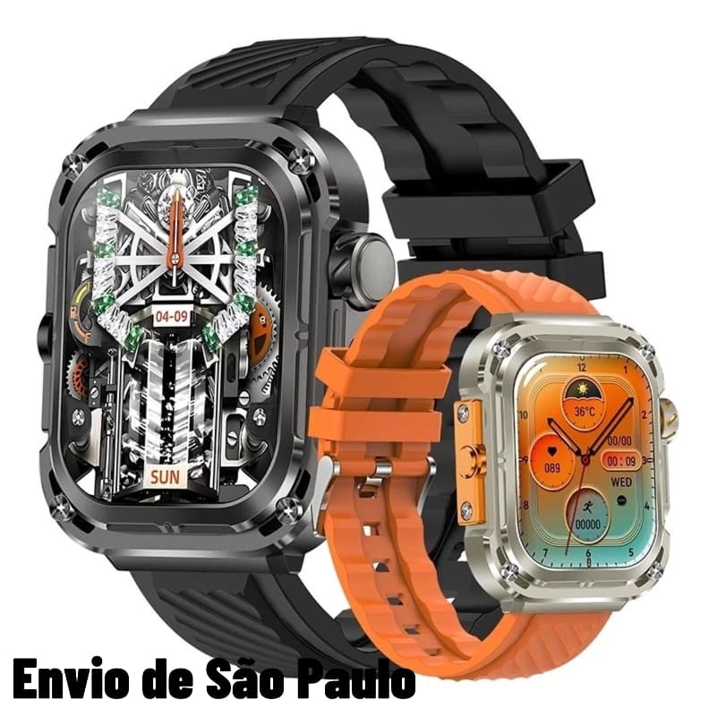 Smartwatch Relógio Inteligente Ultra Z85 Max Série 11 Lançamento 2026 Chamada Bluetooth IP68 À Prova d'Água Bateria Gran