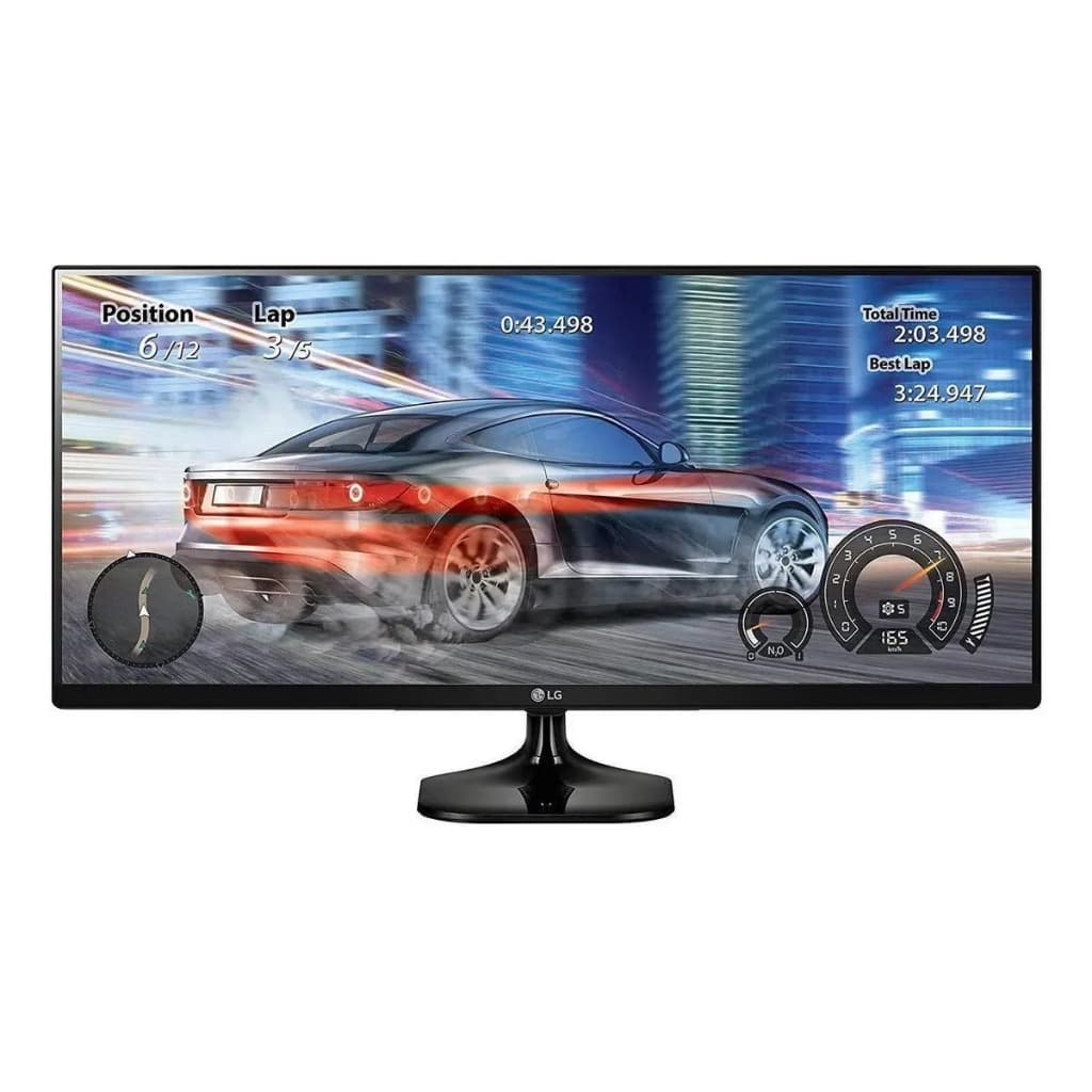 Monitor Gamer LG 25UM58G-P 25 UltraWide IPS 21:9 Full HD 2560x1080 75Hz 1ms FreeSync 2 HDMI