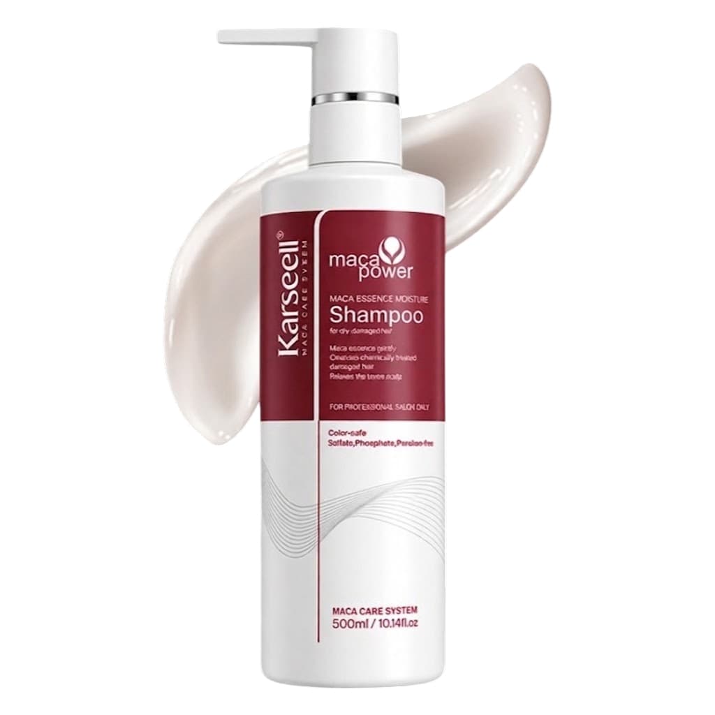 Shampoo Karseell Original 500ml Colágeno Reconstrução Capilar Hidratante Antifrizz Cabelos Danificados