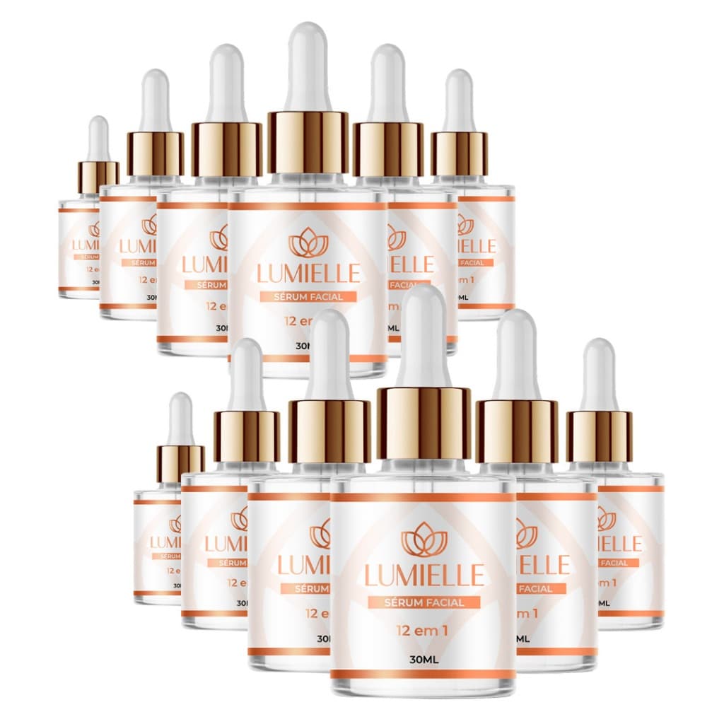 Lumielle Sérum Francês Anti-Idade – Kit com 12 Frascos