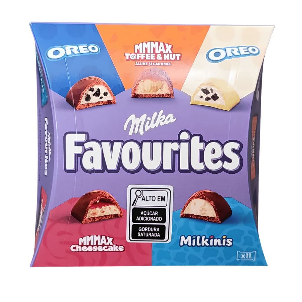 Chocolate Milka Favourites 95g Importado Original