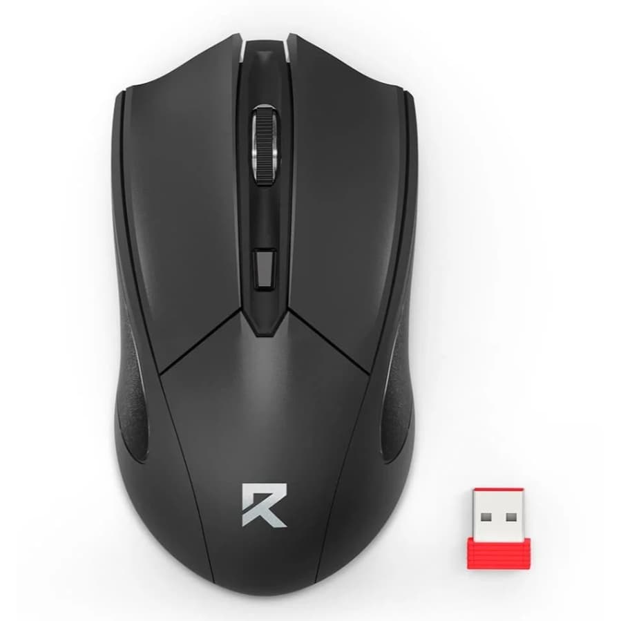 MOUSE OFFICE S/FIO REDRAGON (BM-2463) PRETO USB SEM FIO