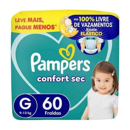 Fralda Pampers Confort Sec Super -VARIOS TAMANHOS