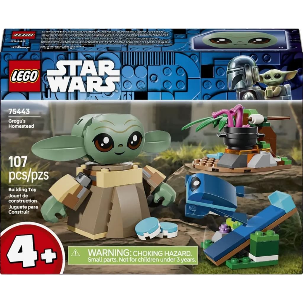 Lego Star Wars Fazenda Do Grogu Bloco De Montar - Lego 75443