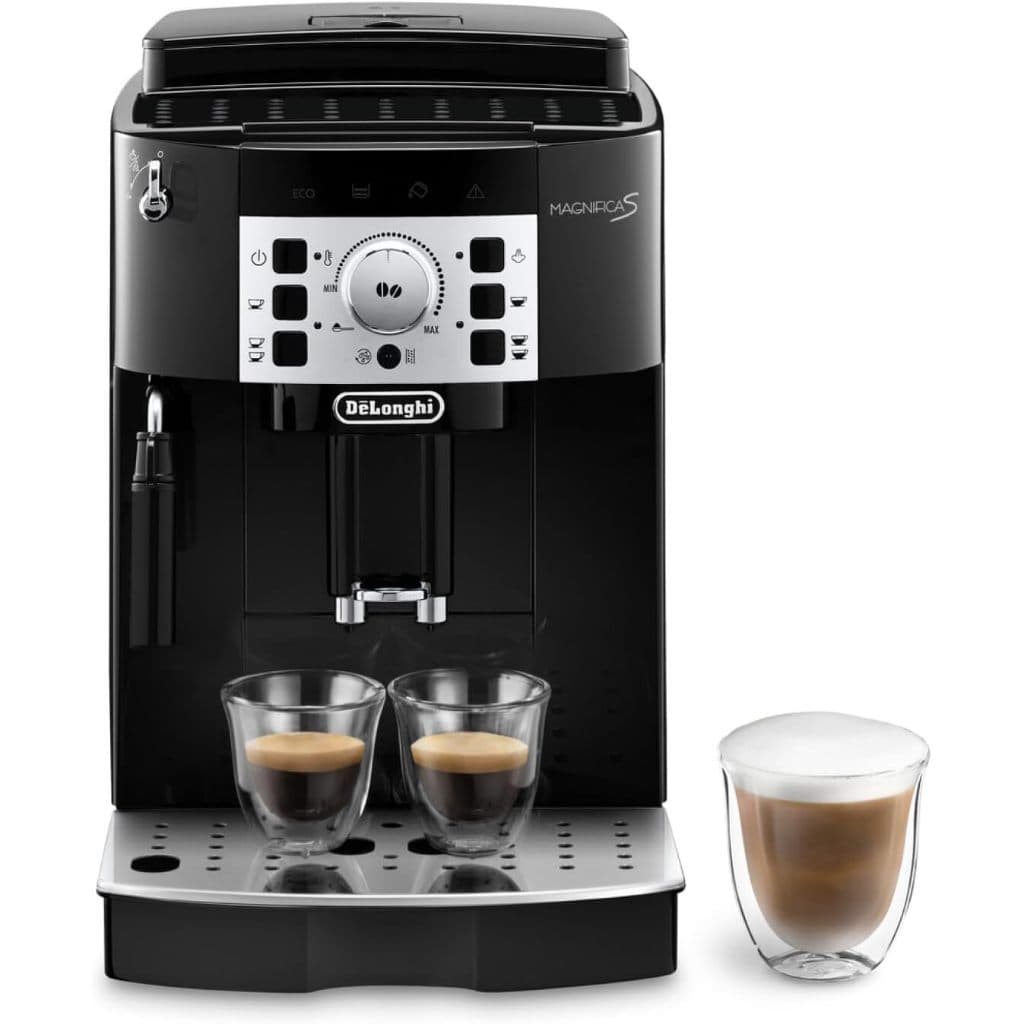 Cafeteira Maquina Expresso DeLonghi Magnifica S ECAM 22.110 super automática com moedor 15BAR -127v